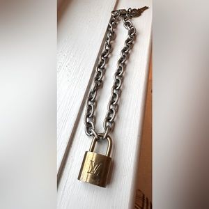 Custom LV Necklace! (Authentic LV locket and key)